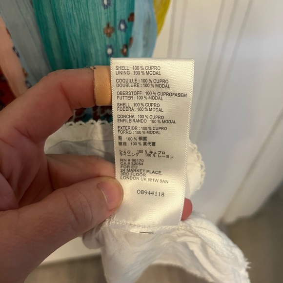 Women’s Anthropologie Spaghetti Strap Maxi Dress- Size‎ 4- Pre-owned - Picture 6 of 6